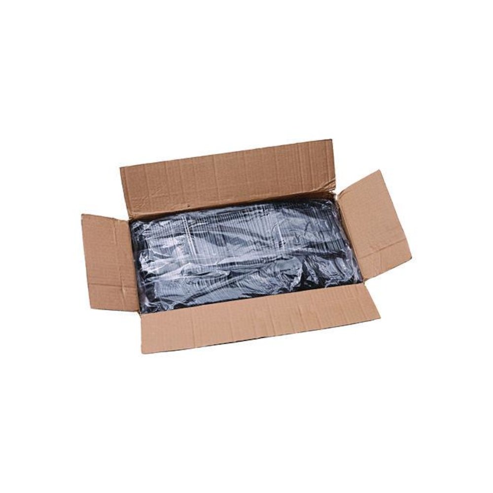 Heavyweight Polystyrene Cutlery, Fork, Plastic, Black, 1,000/Carton. Picture 7