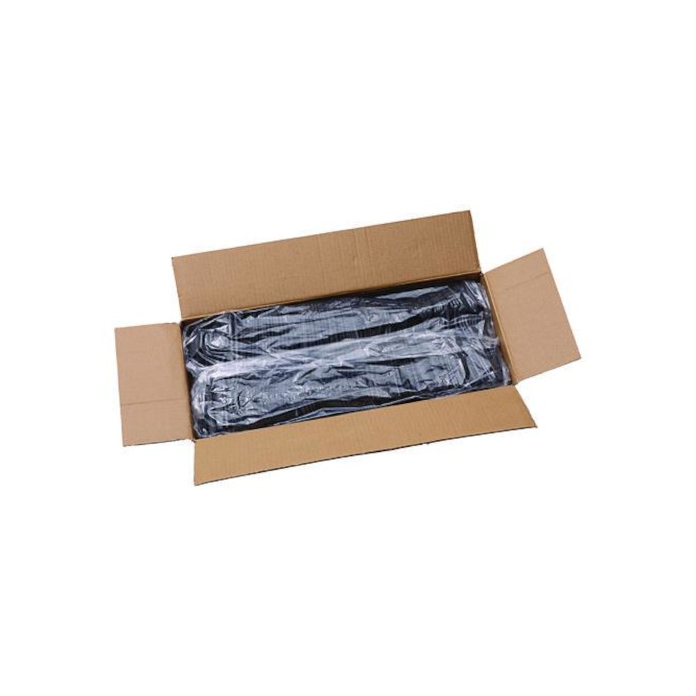 Heavyweight Polypropylene Cutlery, Fork, Plastic, Black, 1,000/Carton. Picture 7