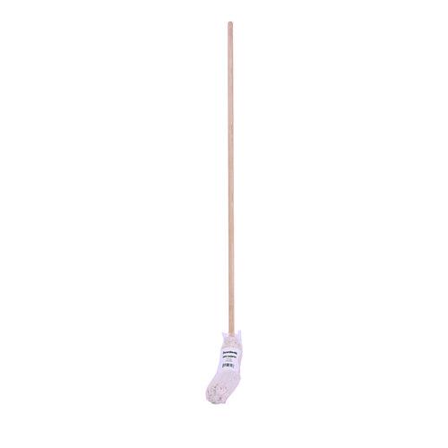 Cotton Deck Mop, #16 White Cotton Head, 50" Wood Handle, 12/Carton. Picture 8