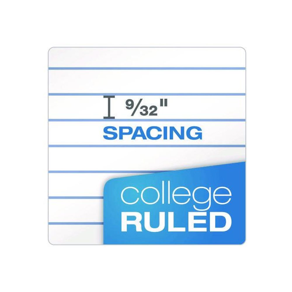 Five-Subject Notebook, Medium/College Rule, Randomly Assorted Cover Color, (200) 11 x 9 Sheets. Picture 6