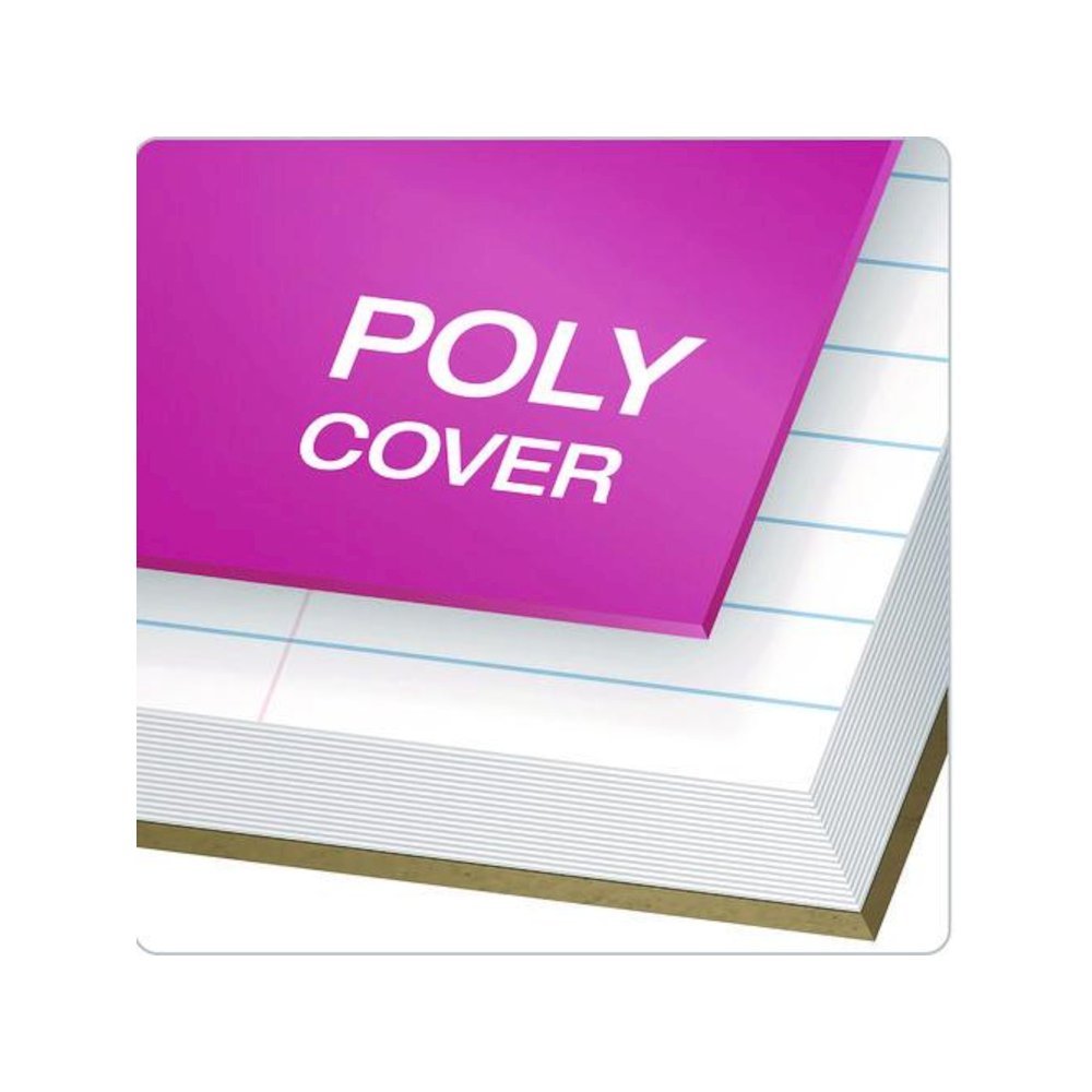 Five-Subject Notebook, Medium/College Rule, Randomly Assorted Cover Color, (200) 11 x 9 Sheets. Picture 4