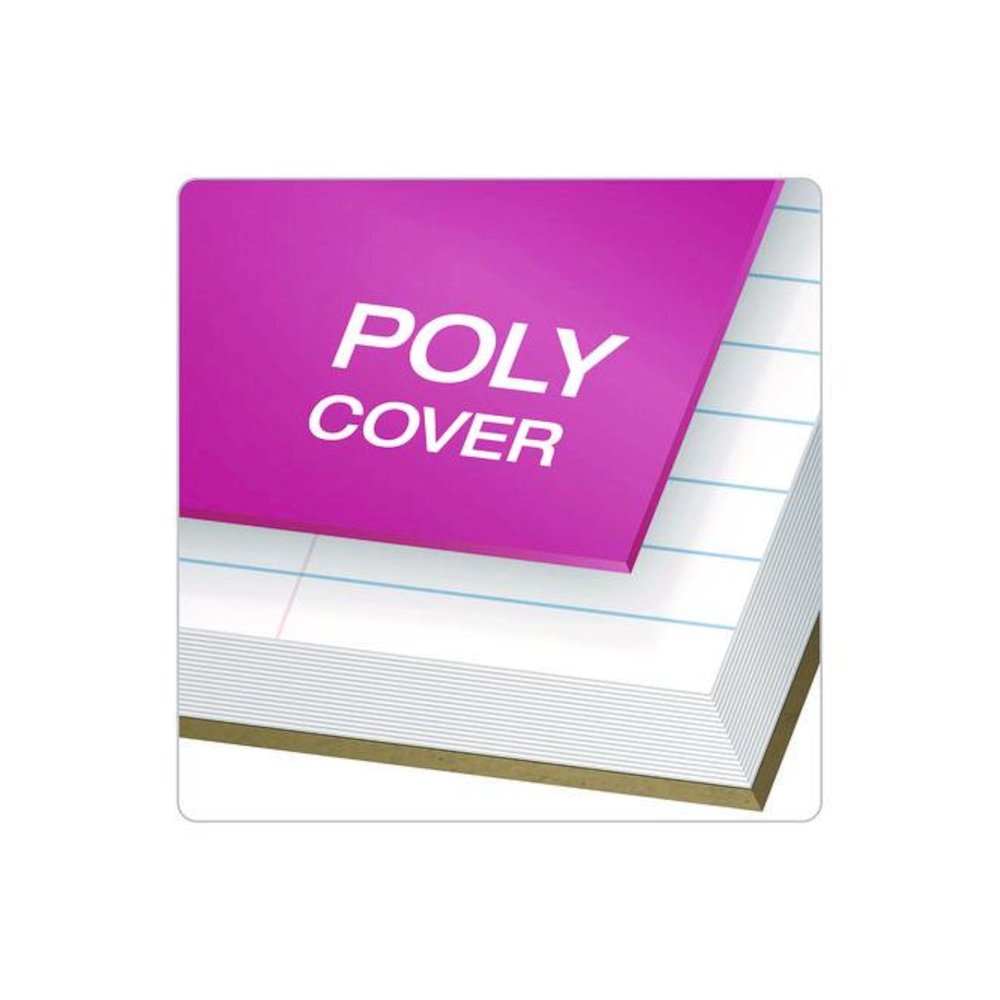 Three-Subject Notebook, Medium/College Rule, Randomly Assorted Cover Color, (150) 11 x 9 Sheets. Picture 4