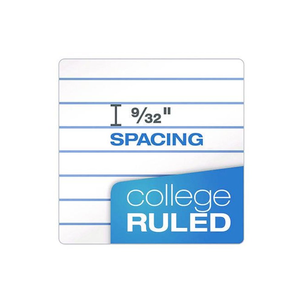 Three-Subject Notebook, Medium/College Rule, Randomly Assorted Cover Color, (150) 11 x 9 Sheets. Picture 6