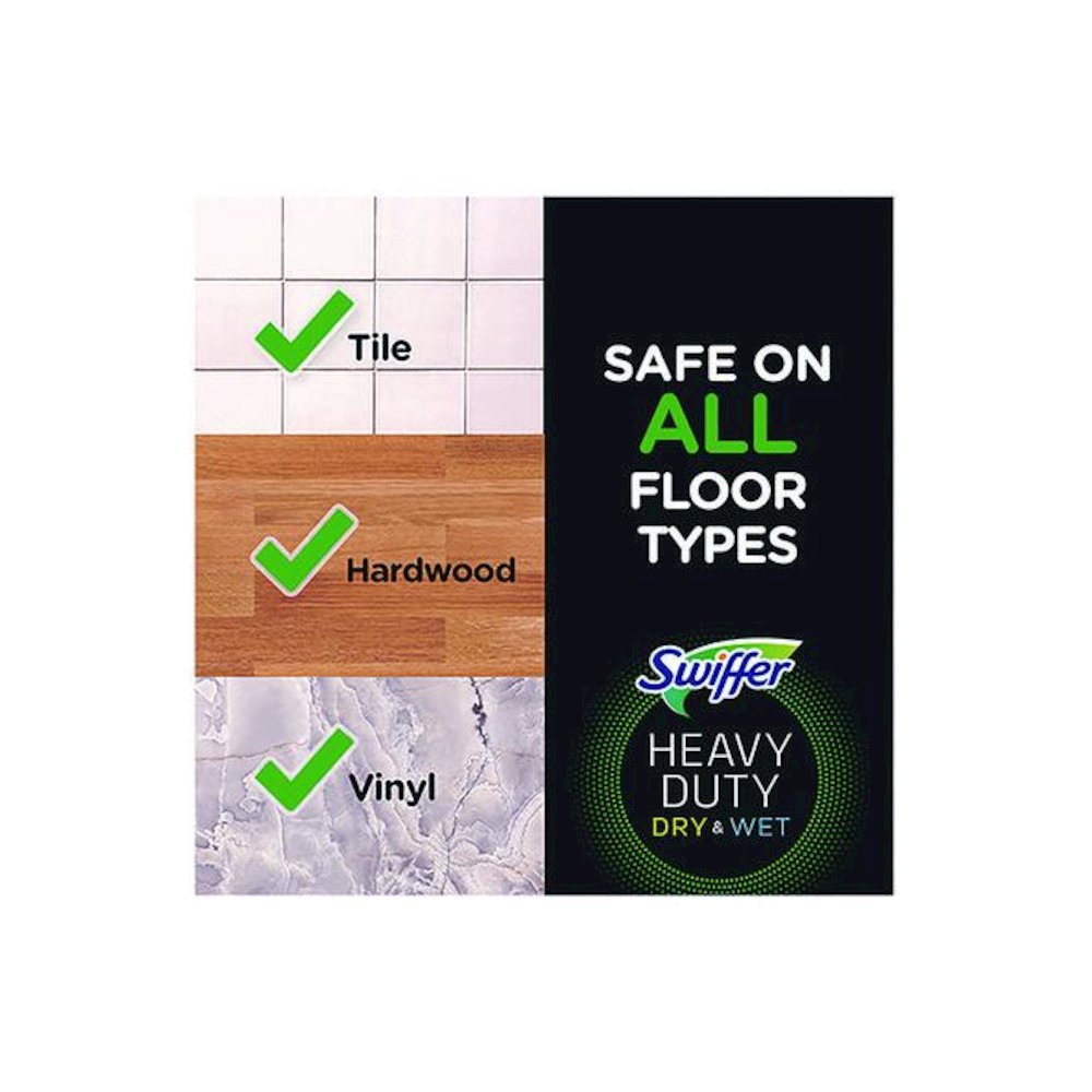 Heavy-Duty Wet Refill Cloths, 8 x 10, Gain Original Scent, White, 10 Cloths/Tub. Picture 8