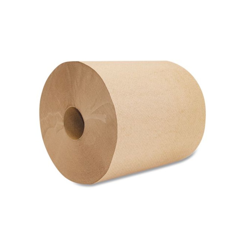 Boardwalk Green Universal Roll Towels, 1-Ply, 8" x 800 ft, Natural, 6 Rolls/Carton. Picture 2
