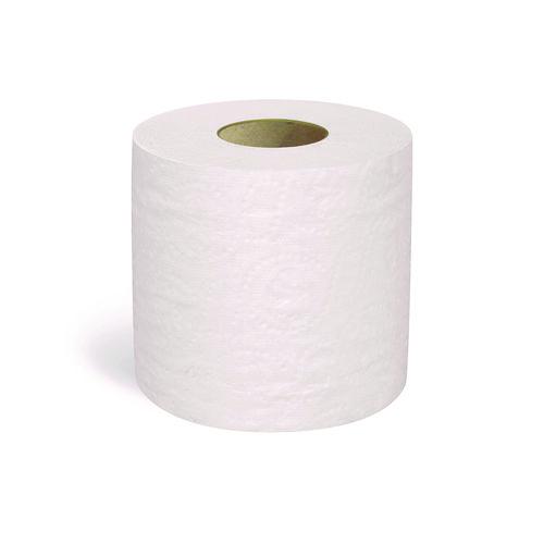 2-Ply Toilet Tissue, Septic Safe, White, 125 ft Roll Length, 500 Sheets/Roll, 96 Rolls/Carton. Picture 3