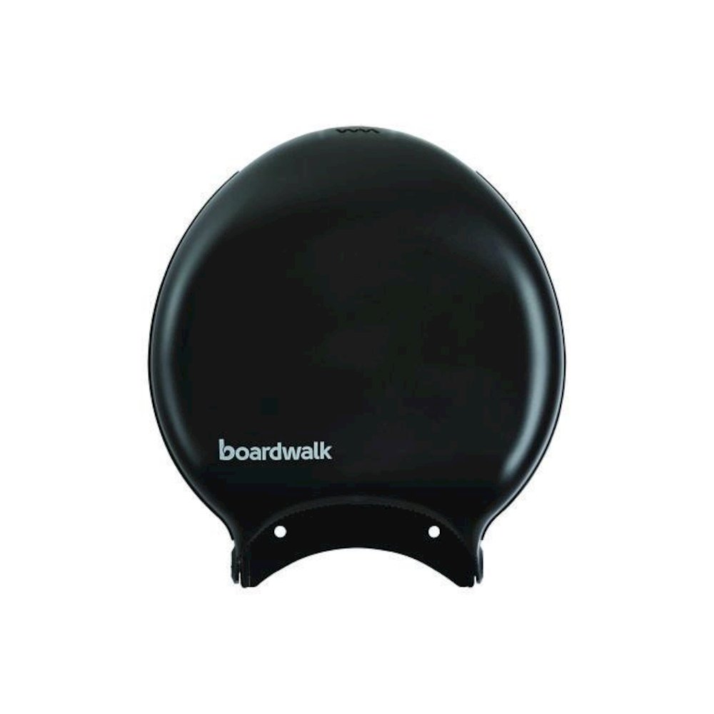 Single Jumbo Toilet Tissue Dispenser, 11 x 6.25 x 12.25, Black. Picture 1