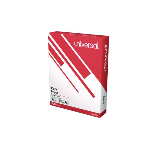 Copy Paper Convenience Carton, 92 Bright, 20 lb Bond Weight, 8.5 x 11, White, 500 Sheets/Ream, 5 Reams/Carton. Picture 2
