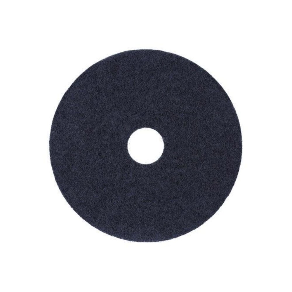 Stripping Floor Pads, 21" Diameter, Black, 5/Carton. Picture 2