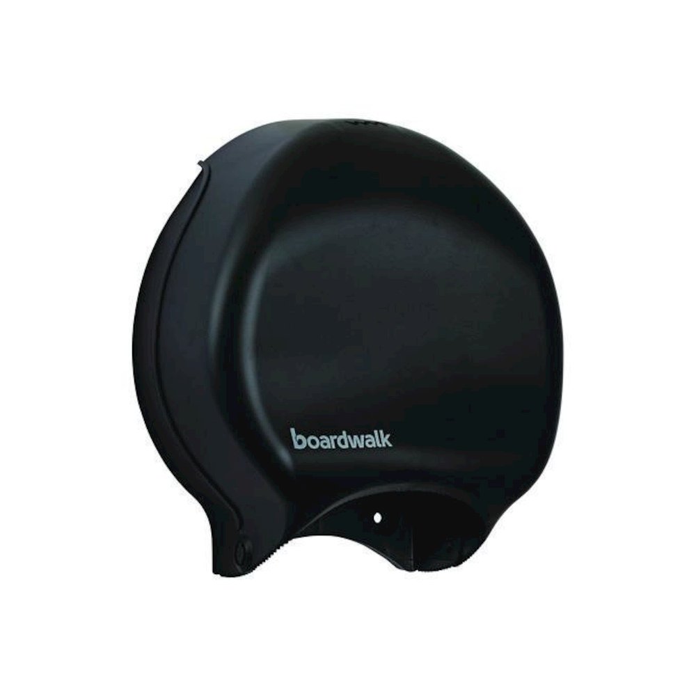 Single Jumbo Toilet Tissue Dispenser, 11 x 6.25 x 12.25, Black. Picture 2