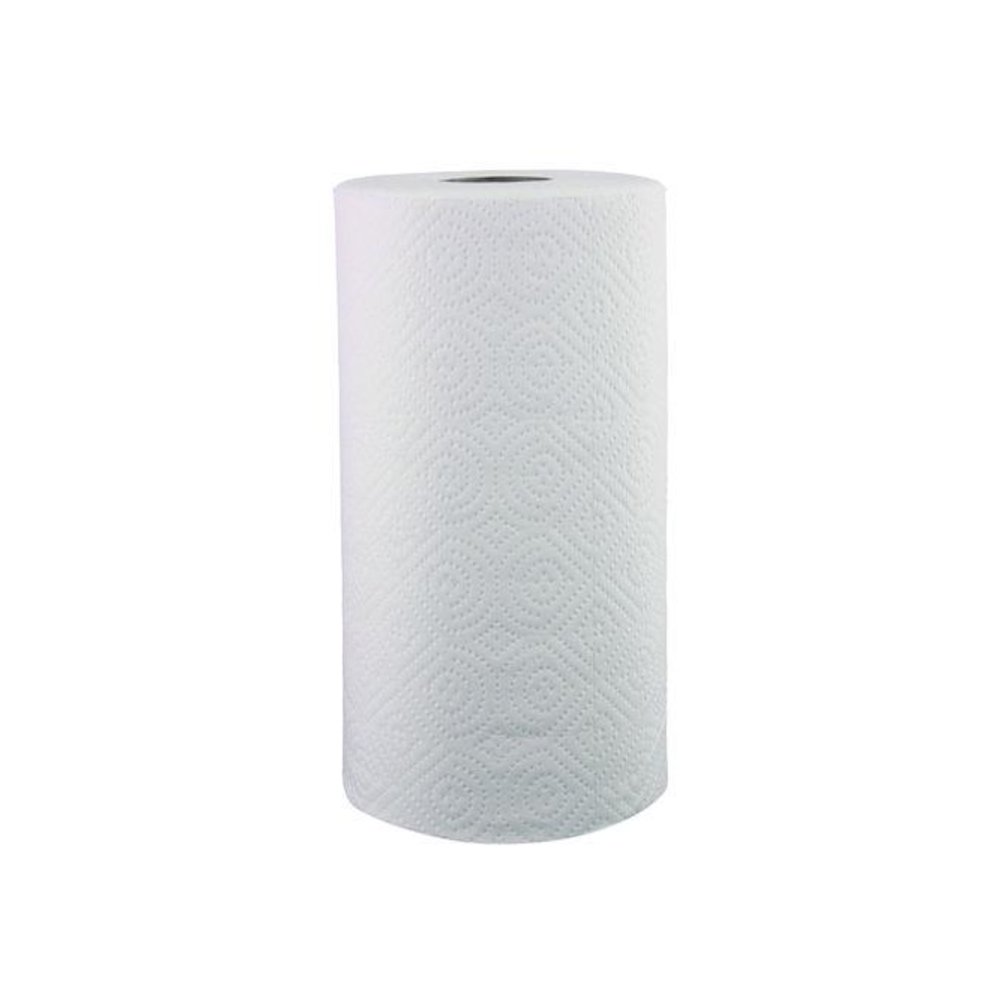Kitchen Roll Towel, 2-Ply, 11 x 8.5, White, 250/Roll, 12 Rolls/Carton. Picture 3