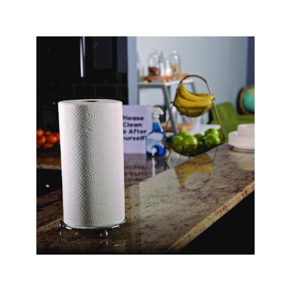 Kitchen Roll Towel, 2-Ply, 11 x 8.5, White, 250/Roll, 12 Rolls/Carton. Picture 6