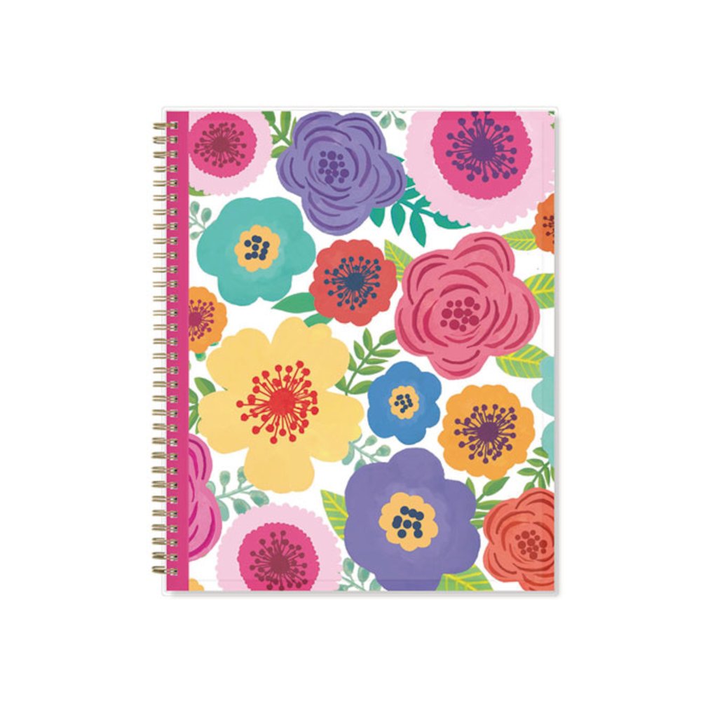 Mahalo Academic Year Create-Your-Own Cover Weekly/Monthly Planner, Floral Artwork, 11 x 8.5, 12-Month (July-June): 2025-2026. Picture 2