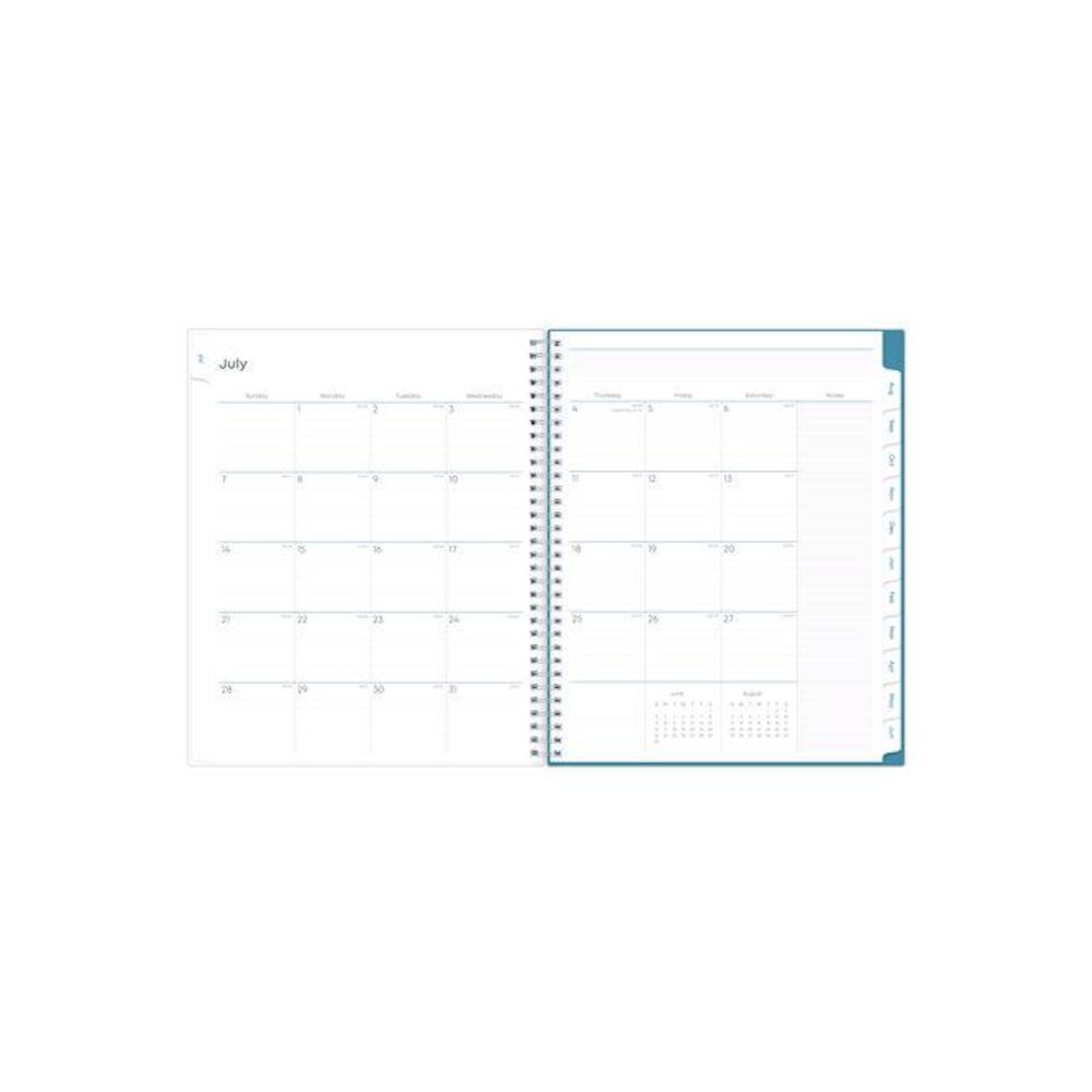 Teacher Dots CYO Cover Weekly/Monthly Lesson Planner, 9 Classes, Multicolor Cover, 11 x 8.5, 12-Month (July-June), 2025-2026. Picture 4