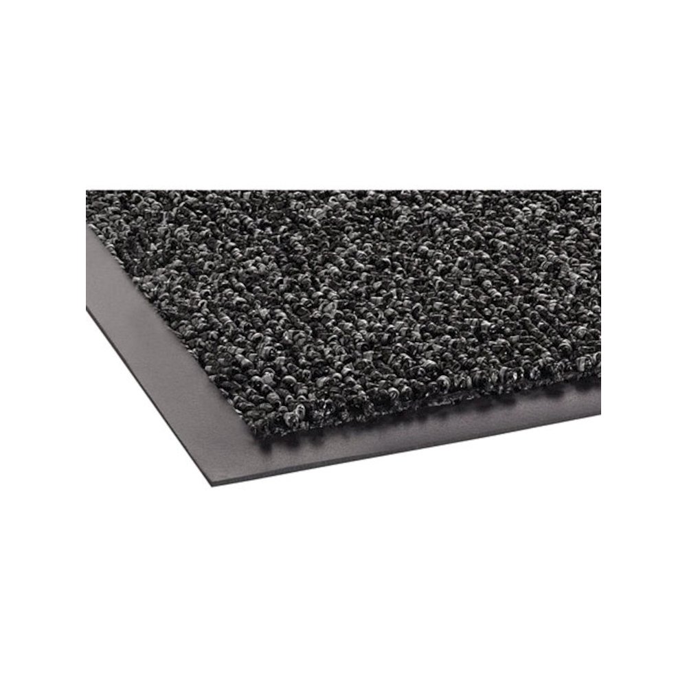 Fore-Runner Outdoor Scraper Mat, Gray Loop-Twist Ribbed Polypropylene Surface, 36" x 60". Picture 3