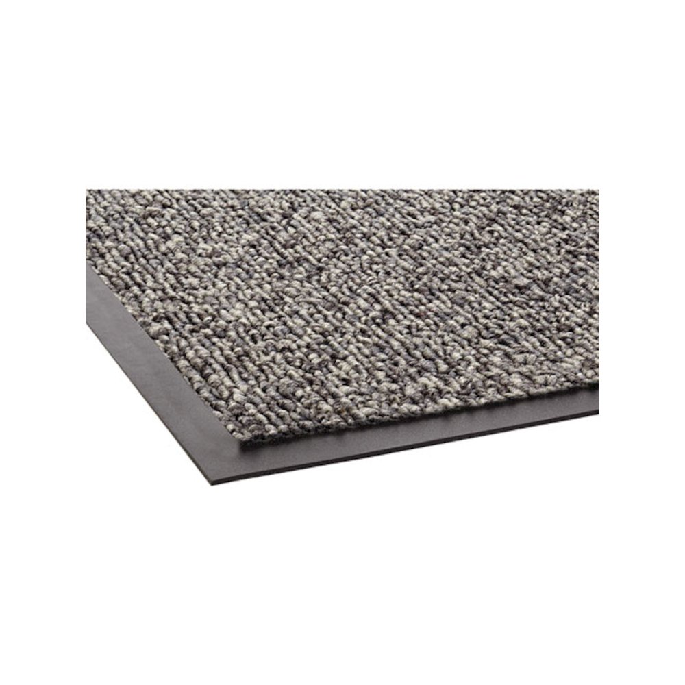 Cordless Stat-Zap Carpet Top Mat, Pewter Gray Carpeted Olefin-Polypropylene Surface, 36" x 60". Picture 2