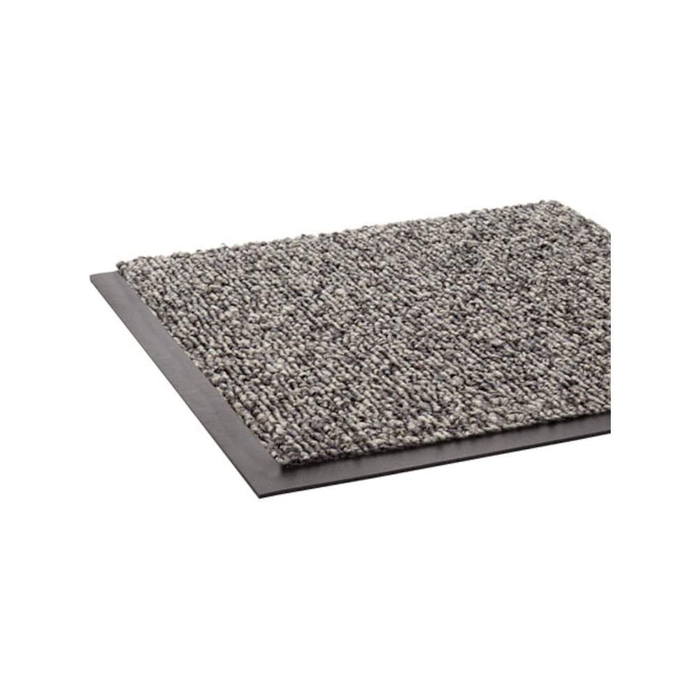Cordless Stat-Zap Carpet Top Mat, Pewter Gray Carpeted Olefin-Polypropylene Surface, 36" x 60". Picture 3