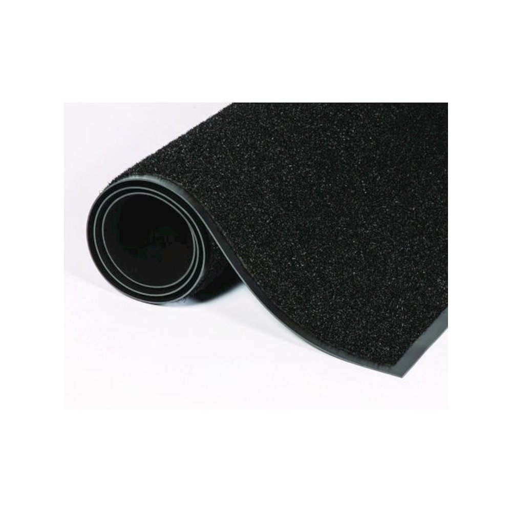 Jasper Indoor/Outdoor Scraper Mat, Black Cut Pile Nylon Surface, 36" x 60". Picture 4
