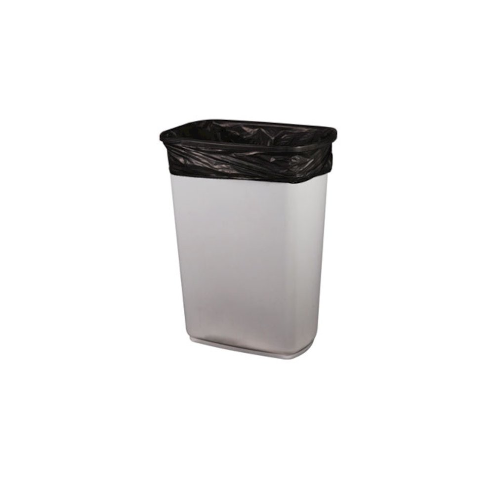 Linear Low-Density Can Liners, Super Tuf, 56 gal, 0.9 mil, 43" x 47", Black, 100/Carton. Picture 6