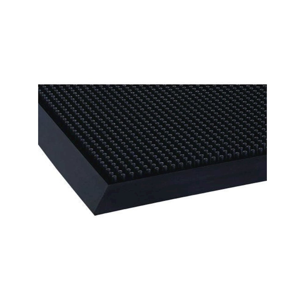 Mat-A-Dor Entrance Scraper Mat, Black Fingertip Textured Rubber Surface, 24" x 32". Picture 3