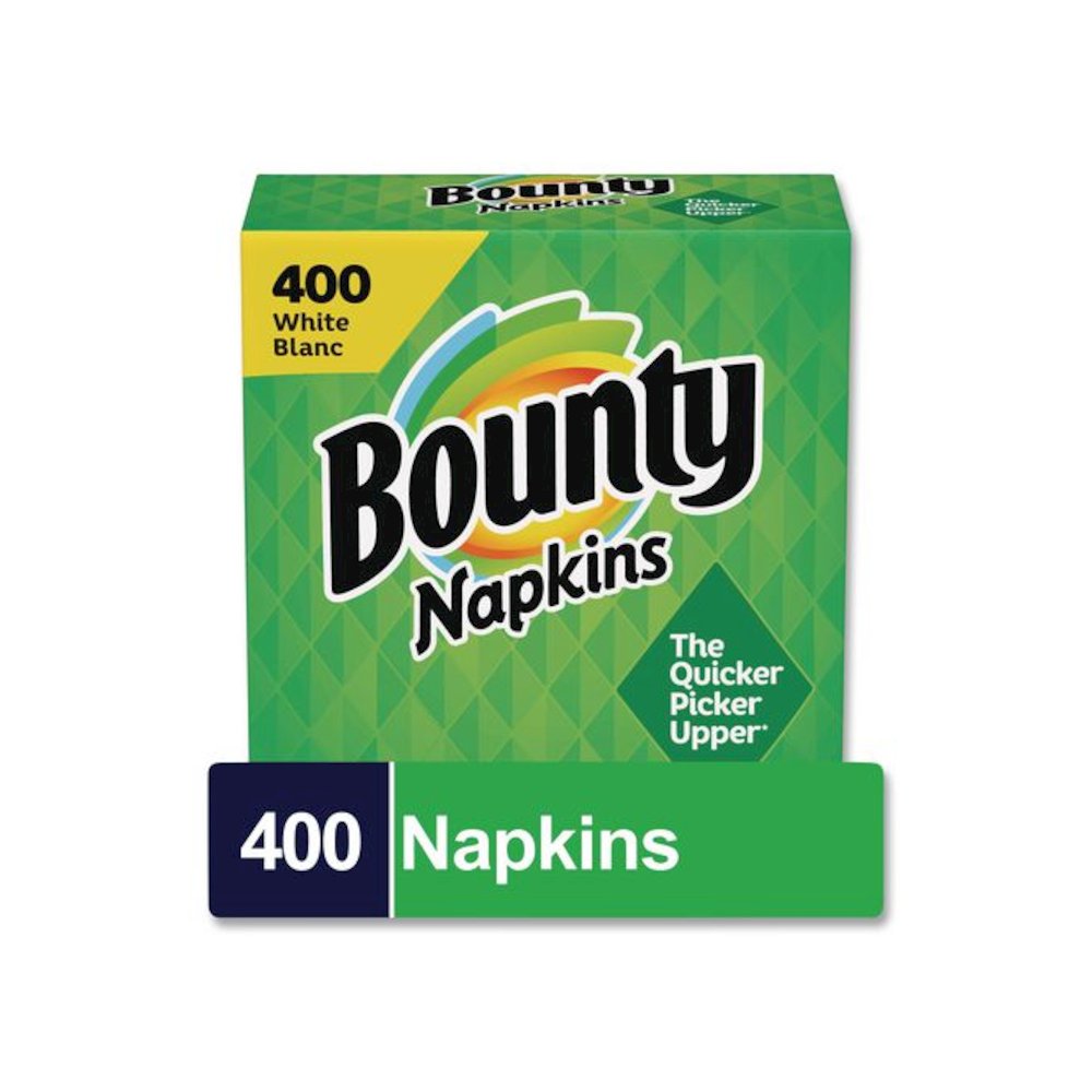 Quilted Napkins, 1-Ply, 12.1 x 12, White, 400/Pack, 4 Packs/Carton. Picture 2