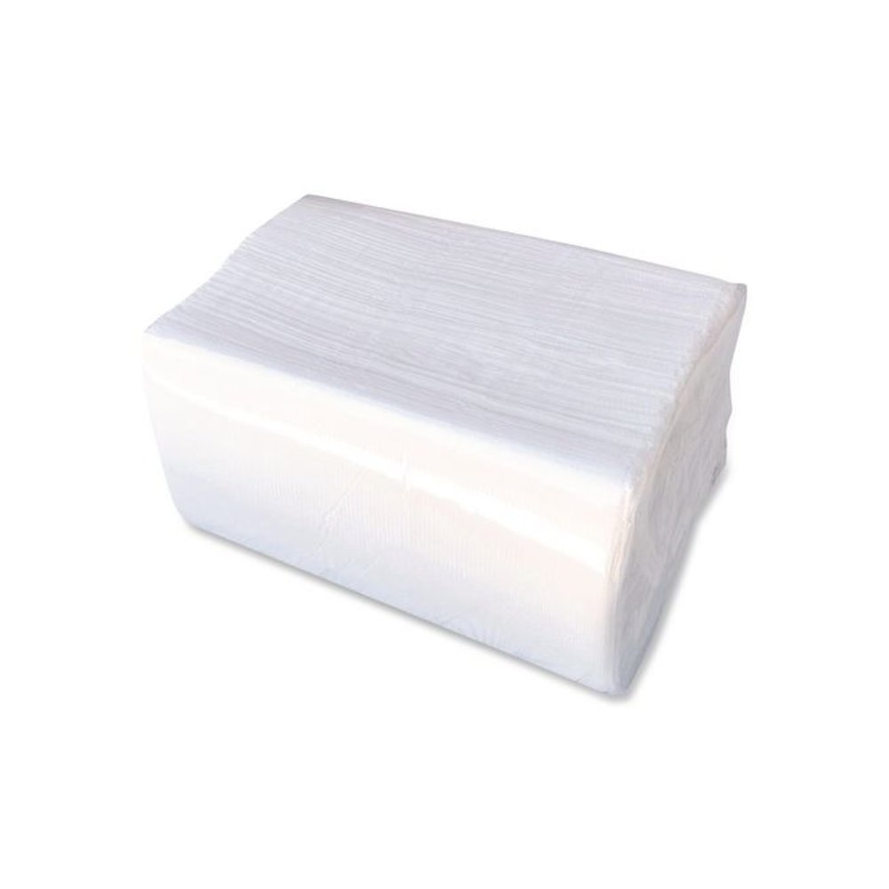 Dinner Napkins, 2-Ply, 14.5 x 16.5, White, 150/Pack, 20 Packs/Carton. Picture 6