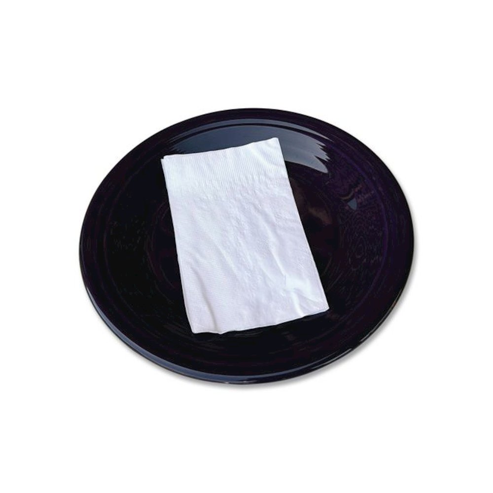 Dinner Napkins, 2-Ply, 14.5 x 16.5, White, 150/Pack, 20 Packs/Carton. Picture 4