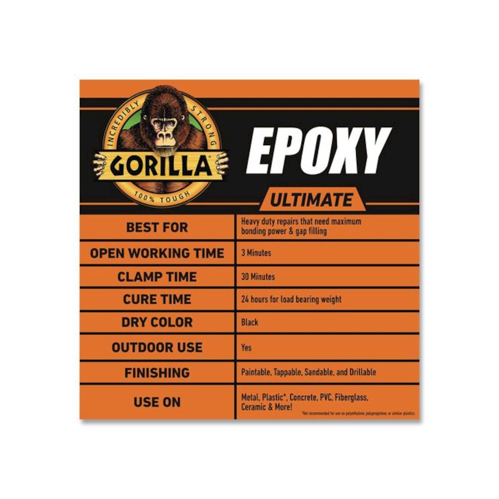 Epoxy Ultimate, 0.85 oz Syringe, Dries Black. Picture 8