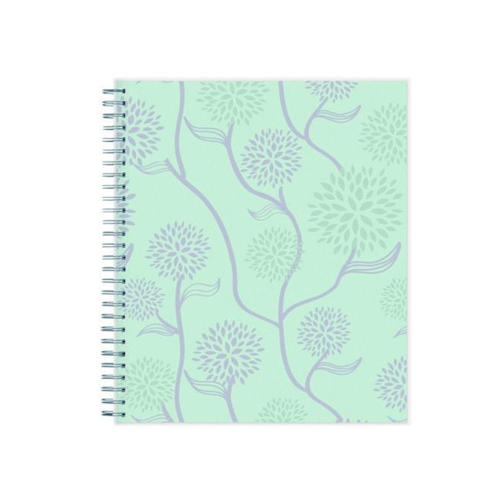 Rue Du Flore Monthly Planner, Floral Artwork, 10 x 8, Jade/Lavender Cover, 12-Month (Jan to Dec): 2026. Picture 2