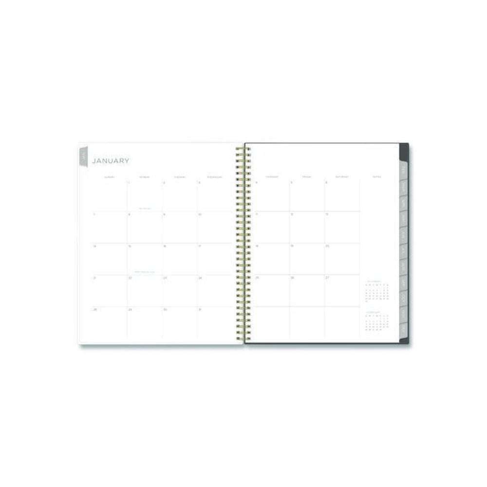Kelly Ventura Midnight Garden Weekly/Monthly Planner, Floral Artwork, 11 x 8.5, Multicolor Cover, 12-Month (Jan to Dec): 2026. Picture 3