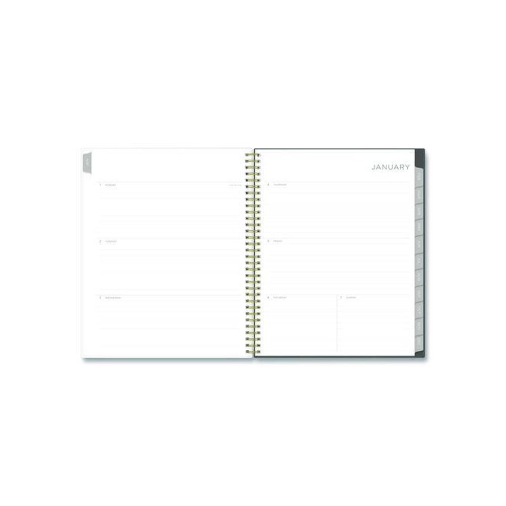 Kelly Ventura Midnight Garden Weekly/Monthly Planner, Floral Artwork, 11 x 8.5, Multicolor Cover, 12-Month (Jan to Dec): 2026. Picture 4