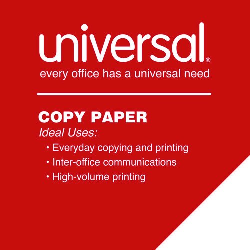 Copy Paper Convenience Carton, 92 Bright, 20 lb Bond Weight, 8.5 x 11, White, 500 Sheets/Ream, 5 Reams/Carton. Picture 7