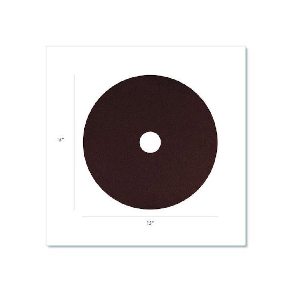 EcoPrep EPP Specialty Pad, 15" Diameter, Maroon, 10/Carton. Picture 3