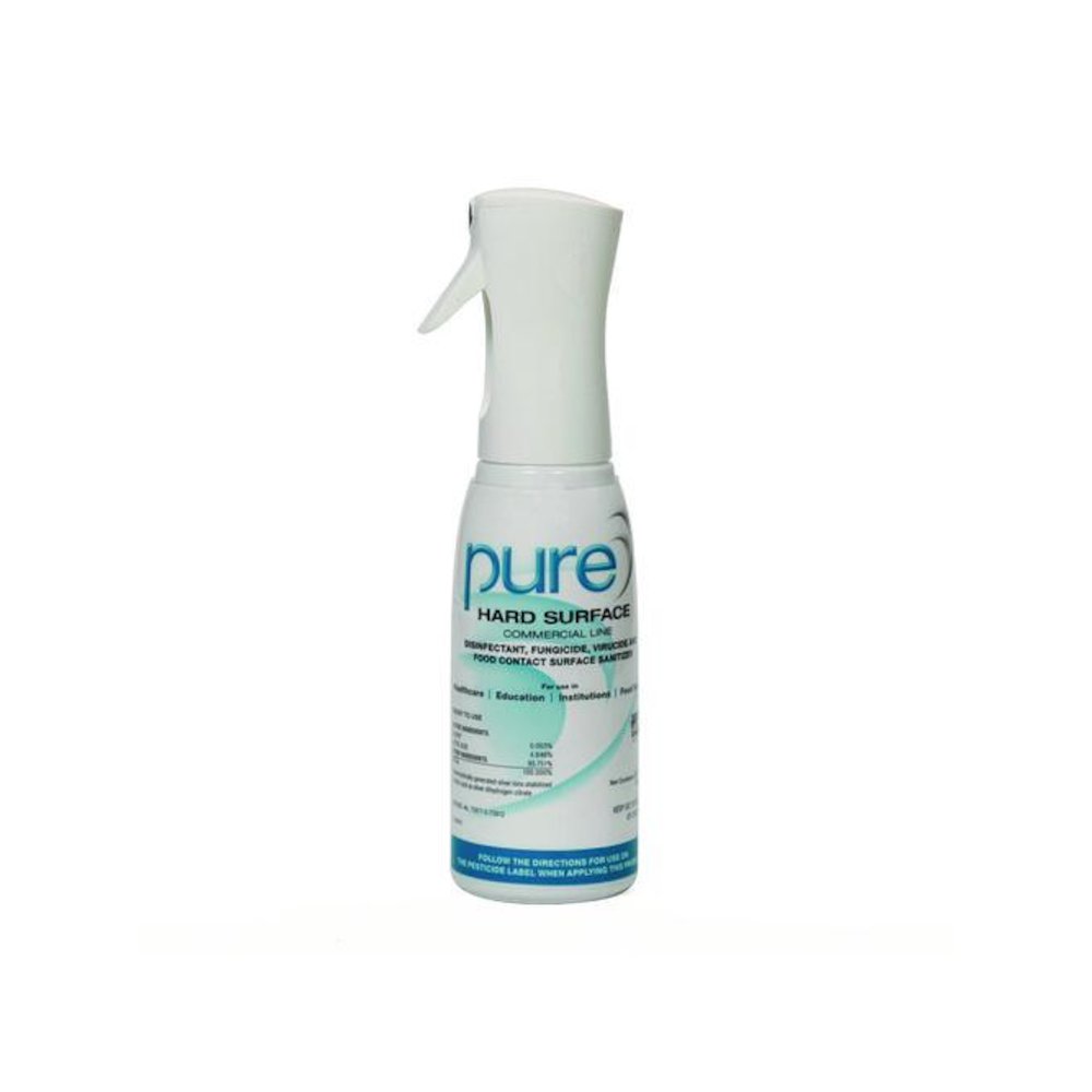 8125017186096, PURE Pre-Labeled Empty Spray Bottle, 20 oz, White, 6/Box. Picture 1