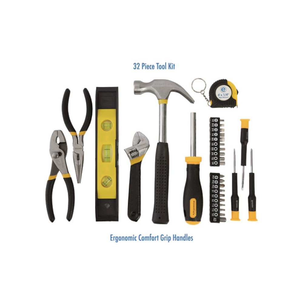 32-Piece Expanded Tool Kit with Bag. Picture 2