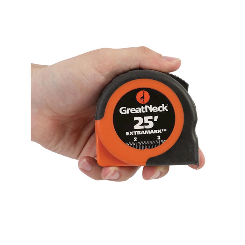 ExtraMark Power Tape, 1" x 25 ft, Steel, Orange/Black. Picture 6