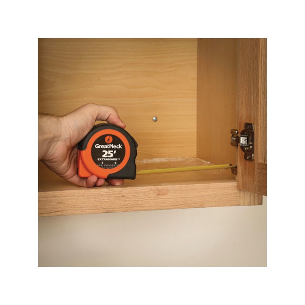 ExtraMark Power Tape, 1" x 25 ft, Steel, Orange/Black. Picture 7
