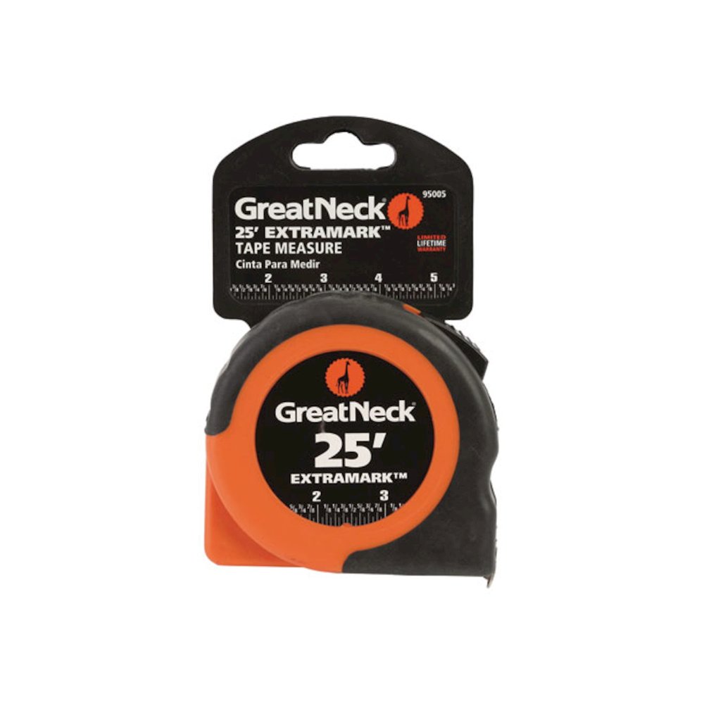 ExtraMark Power Tape, 1" x 25 ft, Steel, Orange/Black. Picture 9