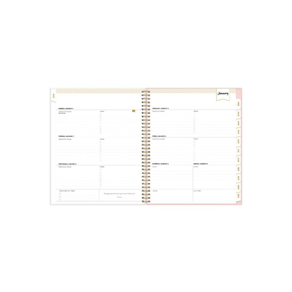 Day Designer Coming Up Roses Create-Your-Own Cover Weekly/Monthly Planner, Roses Artwork, 11 x 8.5, 12-Month (Jan-Dec): 2026. Picture 3