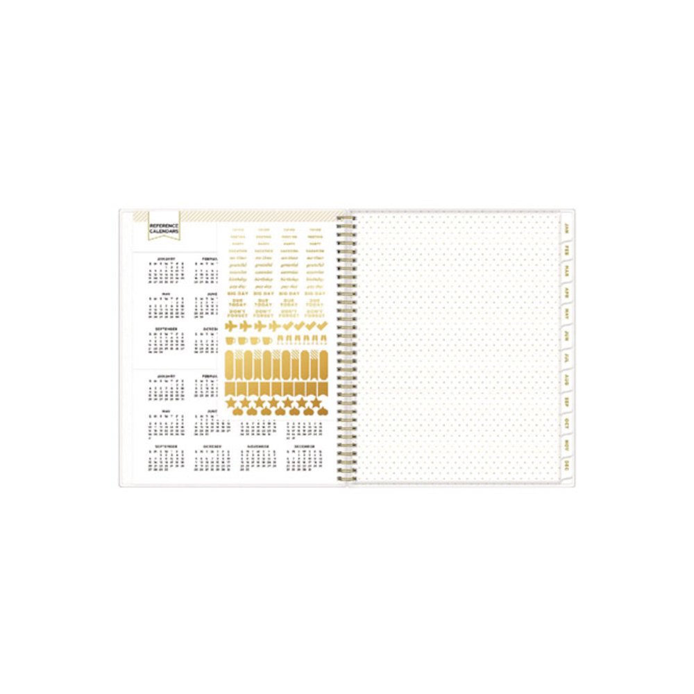Day Designer Coming Up Roses Create-Your-Own Cover Weekly/Monthly Planner, Roses Artwork, 11 x 8.5, 12-Month (Jan-Dec): 2026. Picture 5