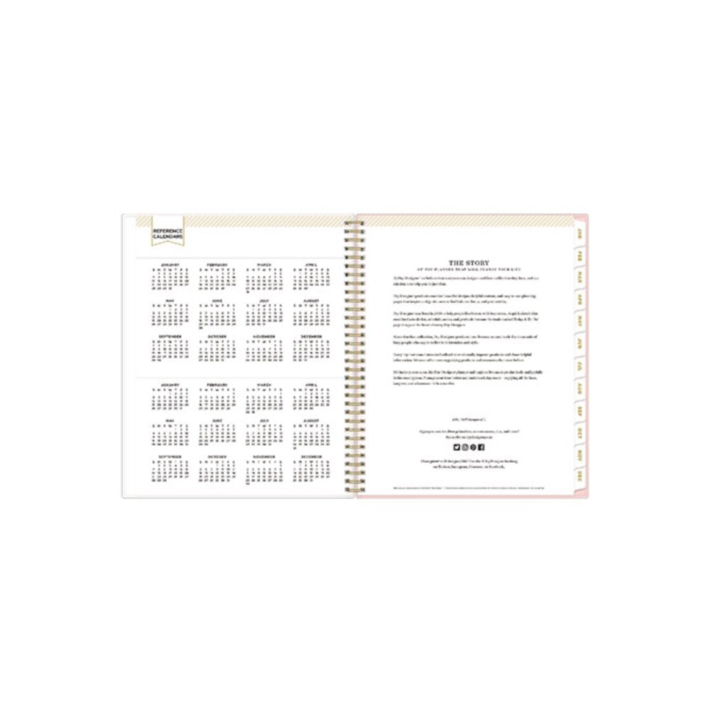 Day Designer Coming Up Roses Create-Your-Own Cover Weekly/Monthly Planner, Roses Artwork, 11 x 8.5, 12-Month (Jan-Dec): 2026. Picture 6