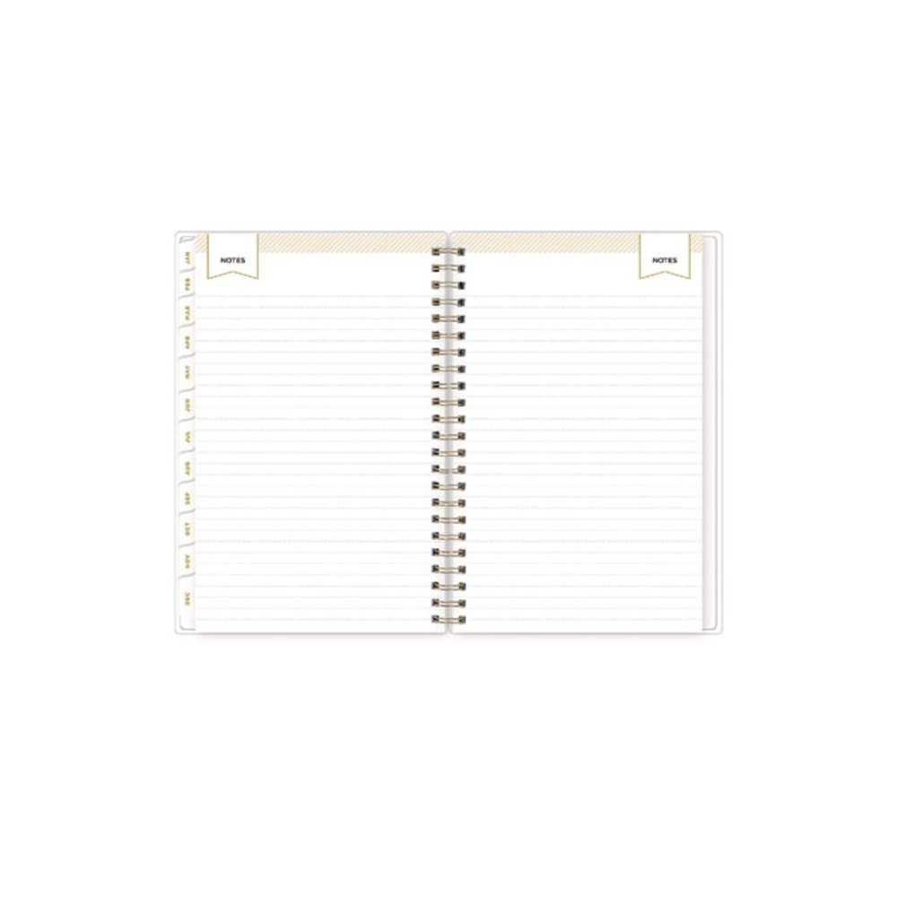 Day Designer Tile Weekly/Monthly Planner, Geometric Artwork, 8 x 5, Blue/White Cover, 12-Month (Jan to Dec): 2026. Picture 9