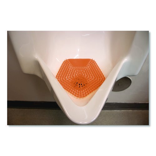 WCBasix Urinal Screen, Mango Mist Scent, Orange, 0.11 oz, 10/Box. Picture 2