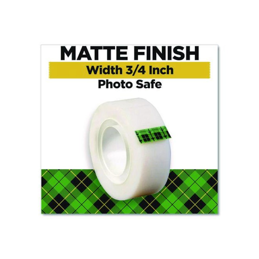 Magic Tape Cabinet Pack, 1" Core, 0.75" x 27.7 yds, Clear, 12/Pack. Picture 2