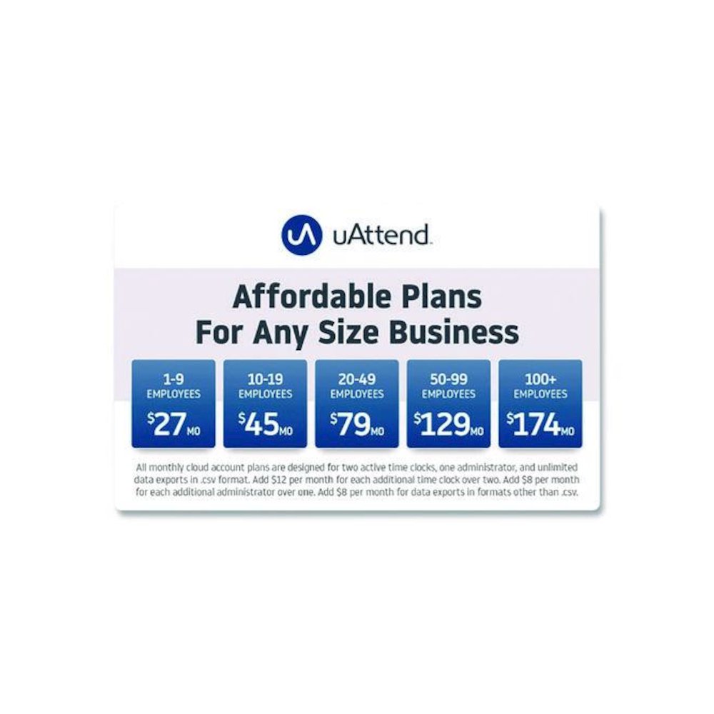 Biometric Fingerprint Touch Tablet Time Clock System, Unlimited Employees, Black/Blue. Picture 6