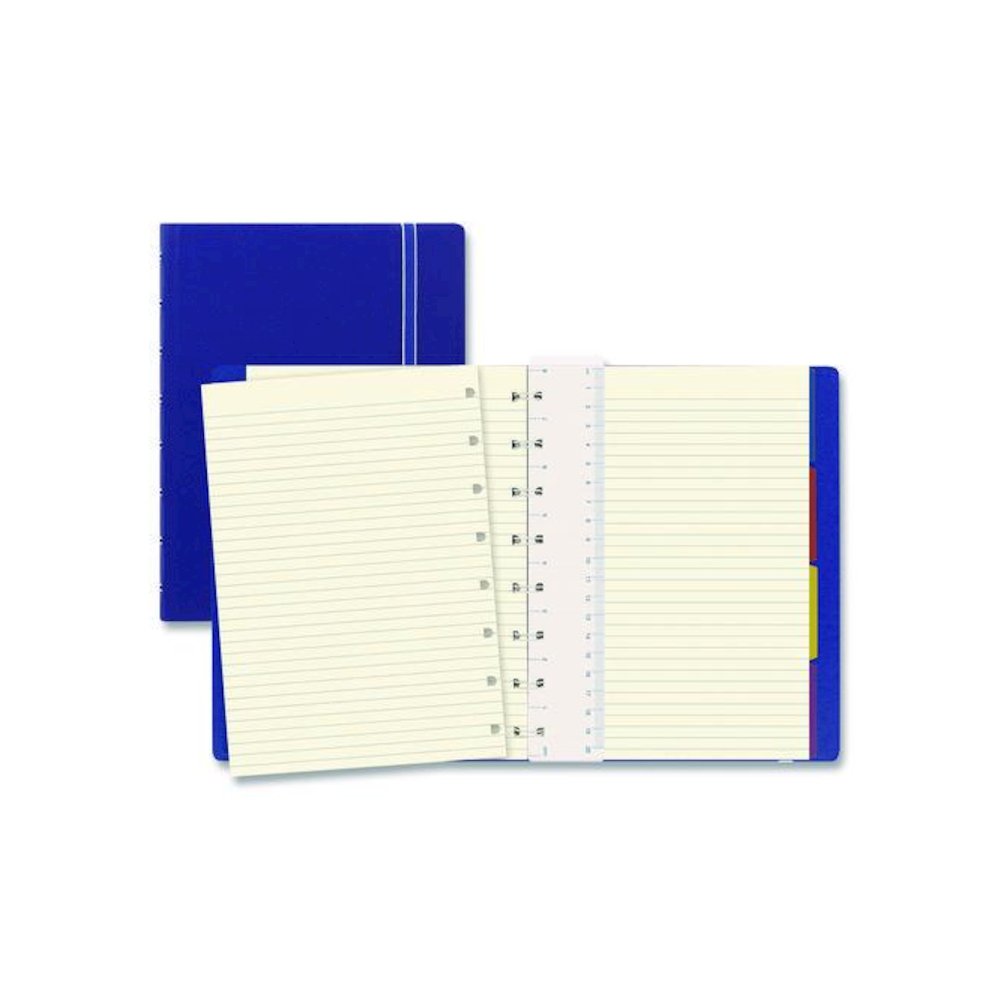Notebook, 1-Subject, Narrow Rule, Bright Blue Cover, (112) 8.25 x 5.81 Sheets. Picture 1