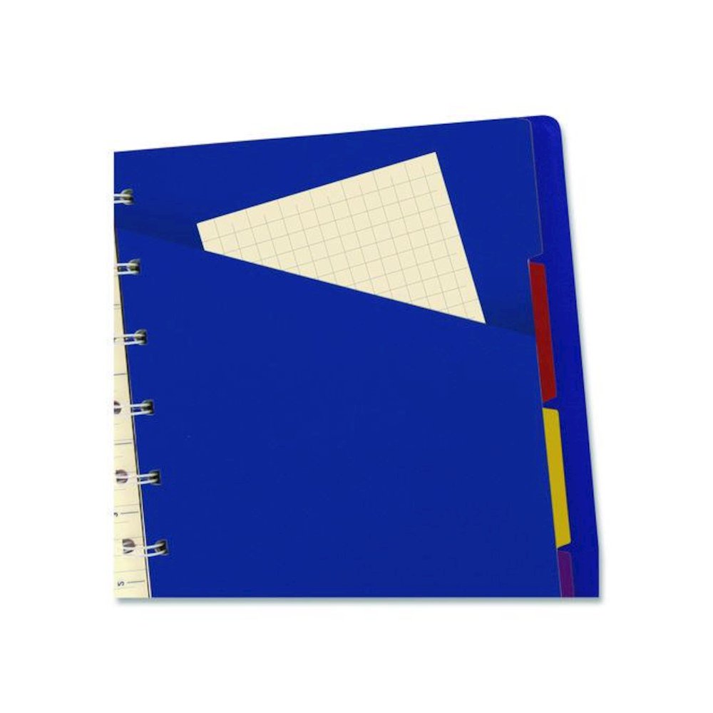 Notebook, 1-Subject, Narrow Rule, Bright Blue Cover, (112) 8.25 x 5.81 Sheets. Picture 3