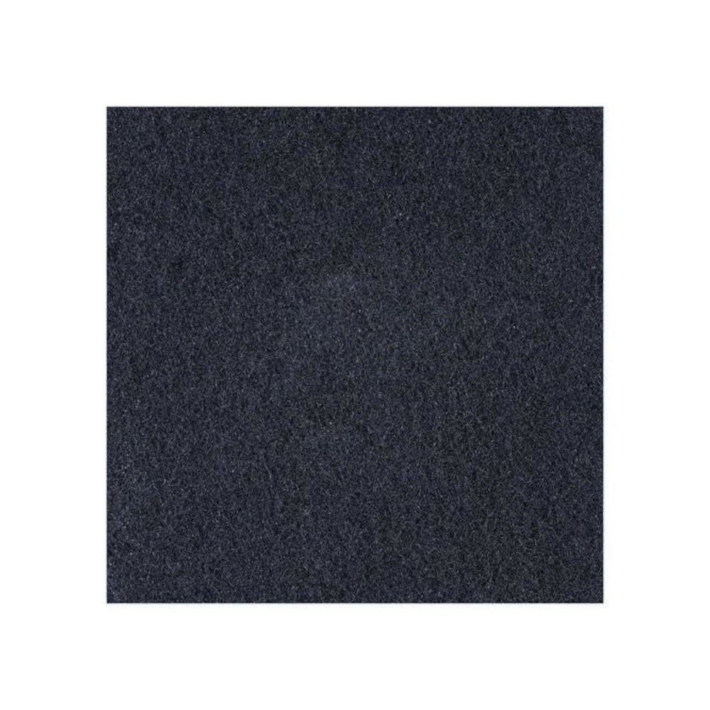 High Performance Stripping Floor Pads, 19" Diameter, Black, 5/Carton. Picture 6