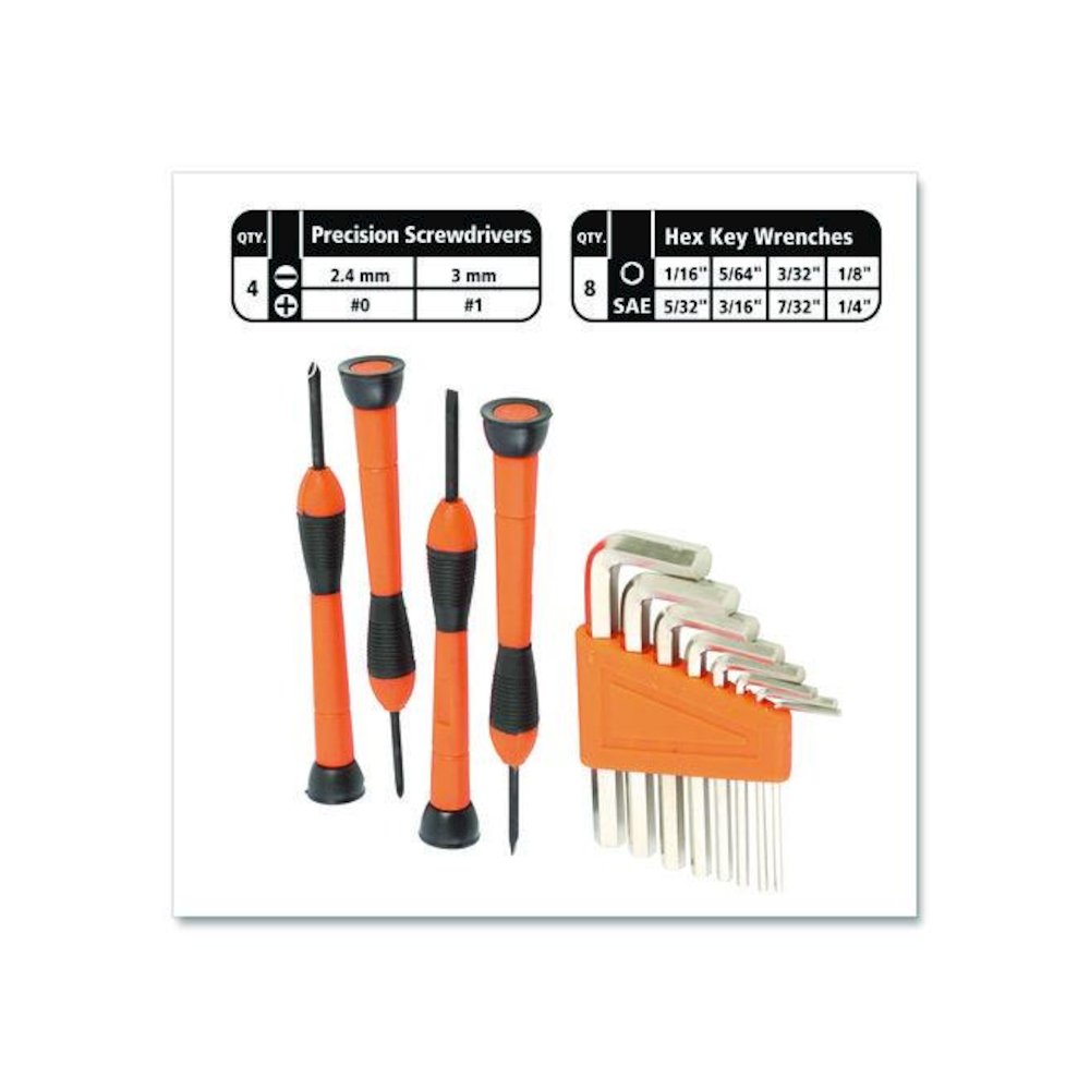 Homeowner's 39-Piece Tool Set, 12.38" x 3" x 7.25" Carry Case. Picture 6