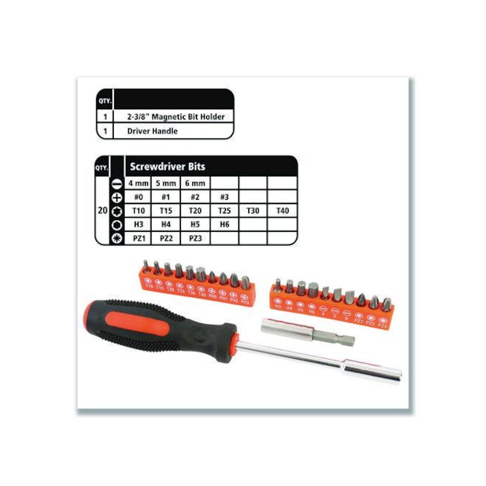 Homeowner's 39-Piece Tool Set, 12.38" x 3" x 7.25" Carry Case. Picture 7